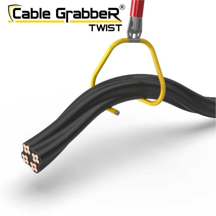 Инструмент безопасности для ручного перемещения кабелей, рукавов, труб Cable GrabbeR TWIST STCGT 90